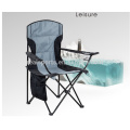 Estilo da cadeira da pesca e cadeira ao ar livre do uso específico da cadeira de praia com bolso exterior
